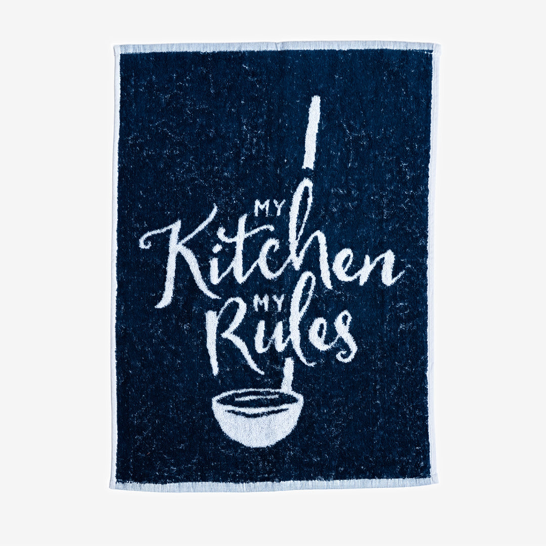 My Kitchen My Rules Terry Towel