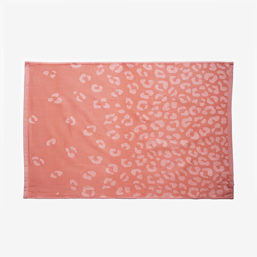 Rose Pattern Flat Kitchen Towel
