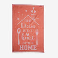 Heart of Home Rose Flat Kitchen Towel