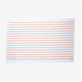 Rose Striped Flat Kitchen Towel