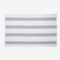 Triple Striped Beige Flat Kitchen Towel