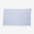 Ocean Striped Flat Kitchen Towel
