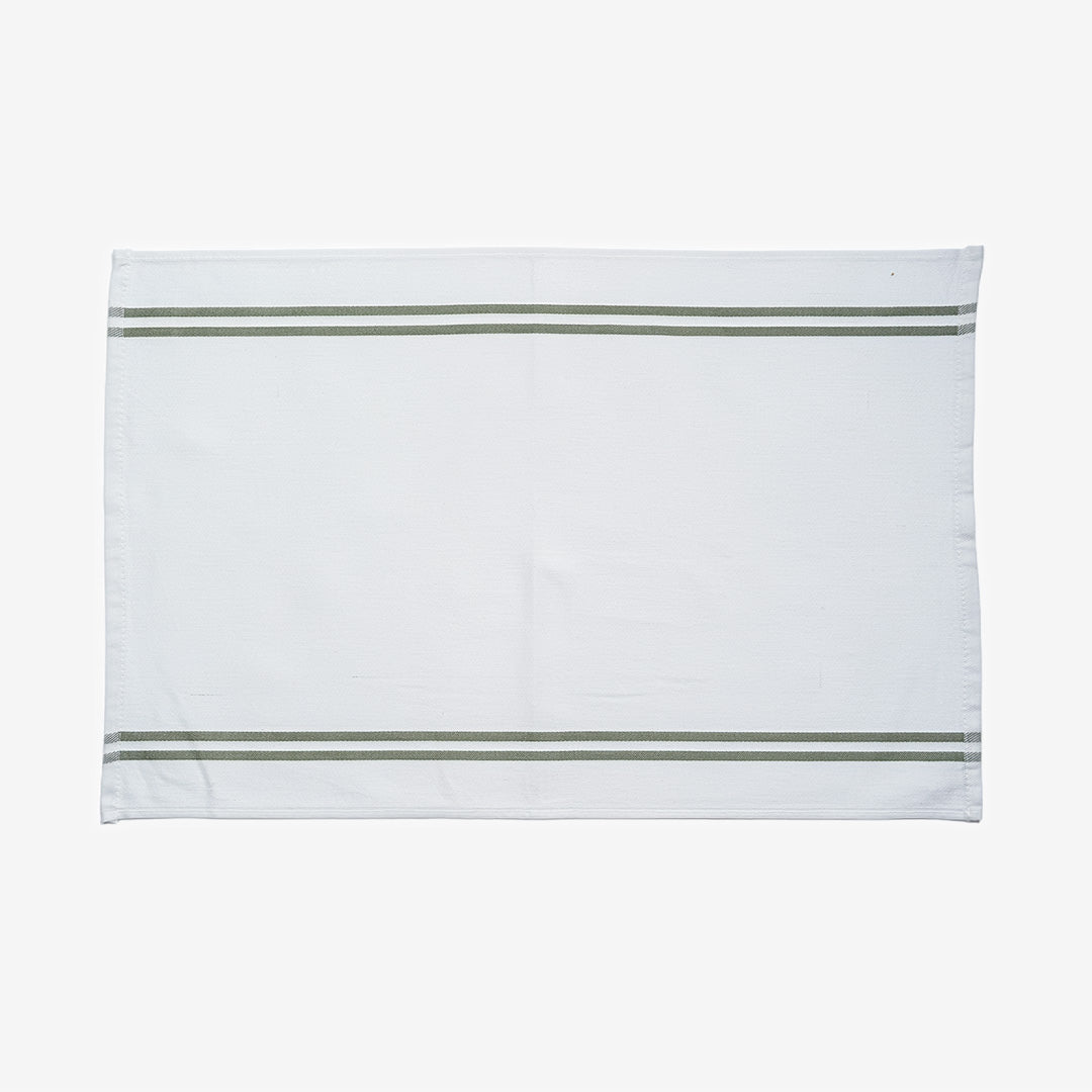6 Kitchen Towels Flat & Terry