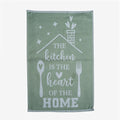 Heart of Home Olive Flat Kitchen Towel