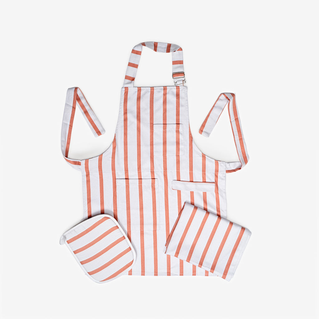 Rose Full Kitchen Set w/ Apron