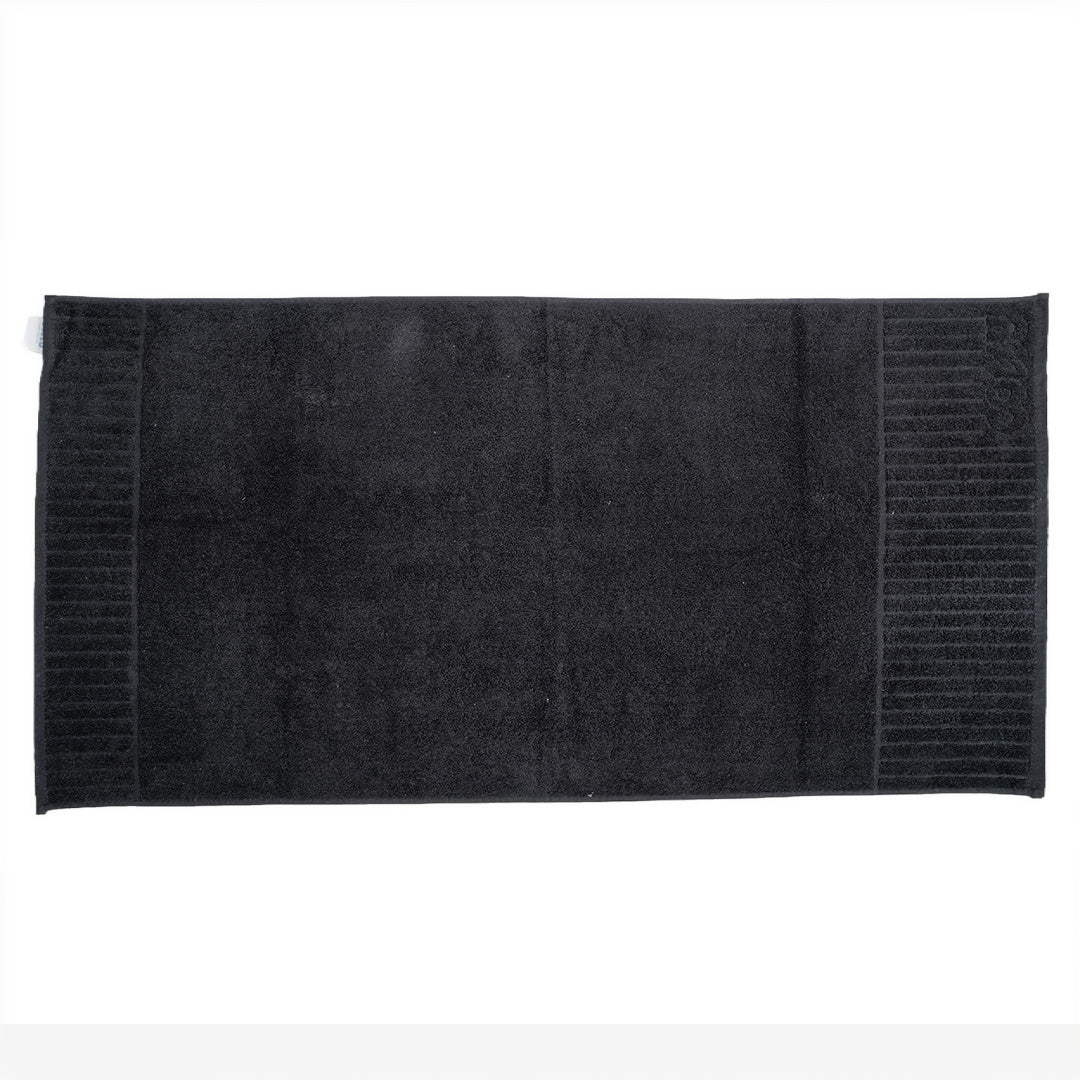 Small Black Bath Towel
