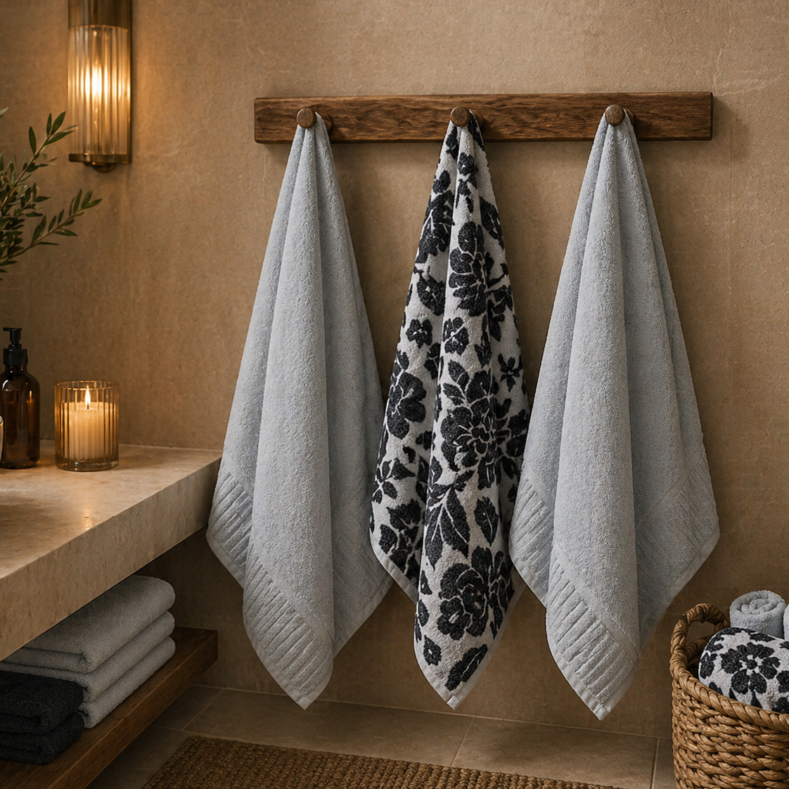 Bath Set White