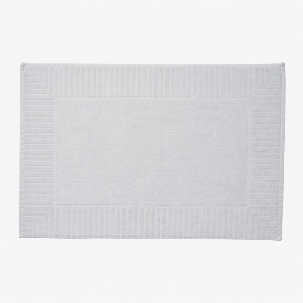 White Bath Mat