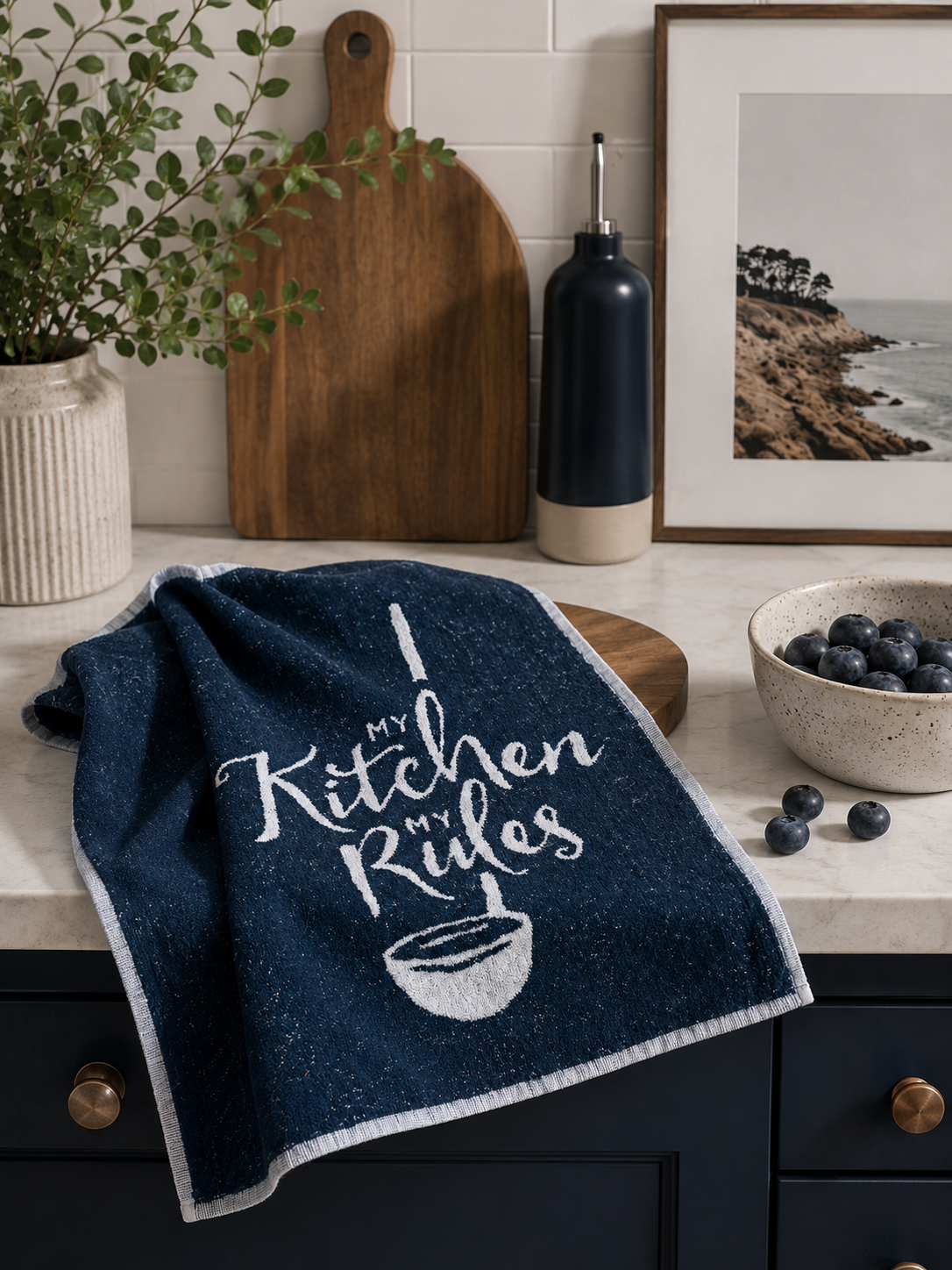 My Kitchen My Rules Terry Kitchen Towel
