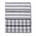 4 Gray Kitchen Towels Set