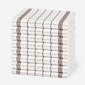 12 Brown Towels Set
