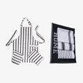 Black Complete Full Kitchen Set w/ Apron